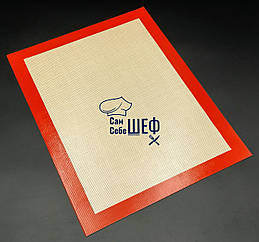 Професійний силіконовий килимок для випічки армований 40*30 GA Династія 21010