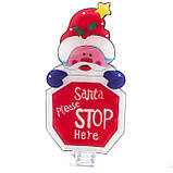 LED декорація Дід Мороз, 45 см, 20л, пластик, IP20 (650514), фото 2