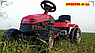 Дитячий педальний веломобіль трактор із причепом Pilsan Active 07-316 червоний. Велокарт, трактор на педалях, фото 4