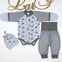 Набір для новонародженого "Зіркаспад" — 3 предмети