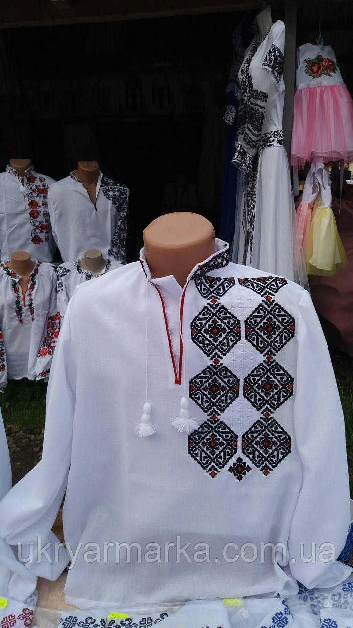 Вишиті сорочки для хлопчиків "Геометрія"