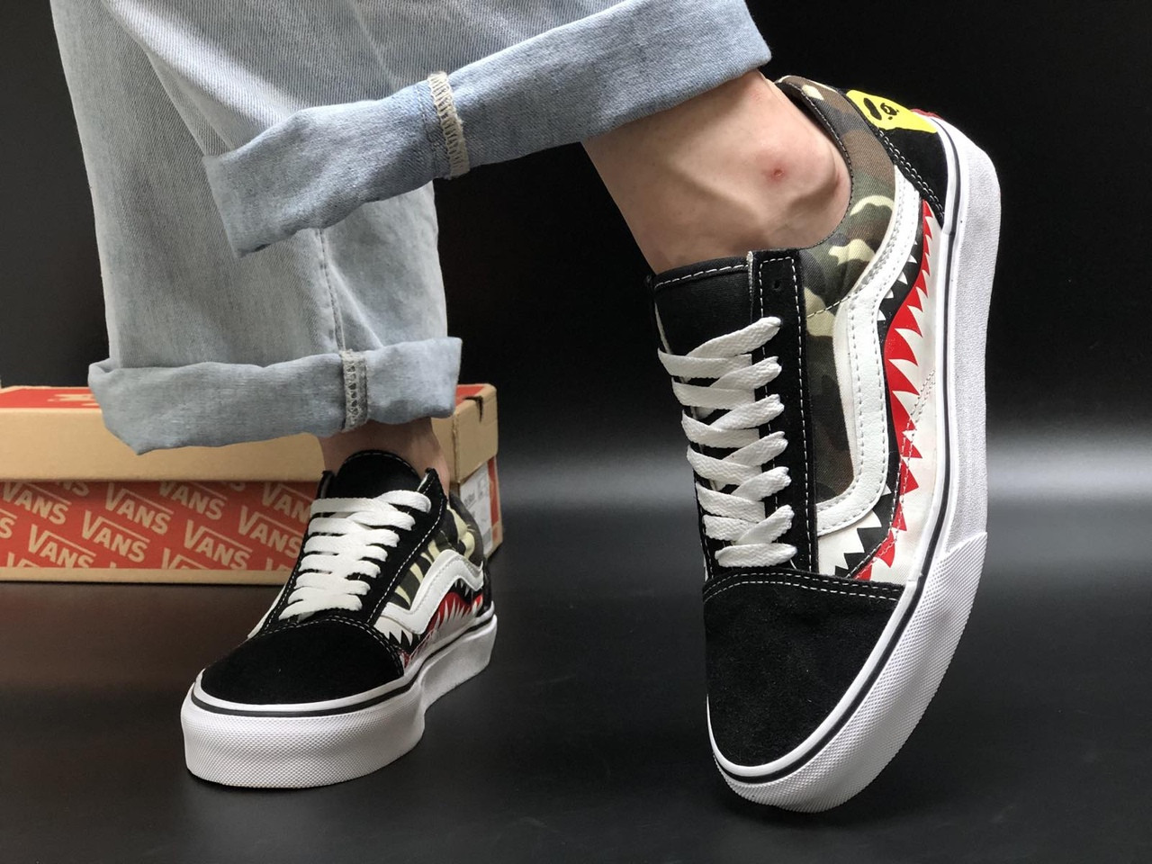mens vans custom
