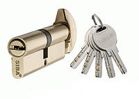 Цилиндр дверной SIBA перфорированный ключ-вороток 80 мм 35х45 латунь