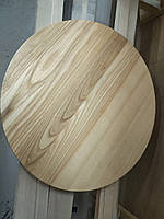 Столешница деревянная круглая ЯСЕНЬ, 20мм, 1 сорт, доставка по Украине
