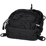 Рюкзак однолямочний через плече Shoulder Bag, "MOLLE" Чорний, фото 9