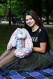 Плюшевий кролик зайчик Тотті 45 см., фото 2