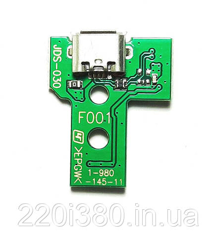 МодульзарядкиMicroUSBDualshok4JDS-030(12Pin)