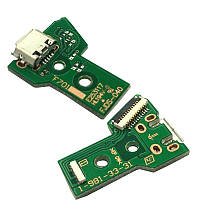Модуль зарядки Micro USB Dualshok 4 JDS-040 (12 Pin)
