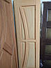 Двері міжкімнатні з масиву дерева (сосна, шпонована дубом), доставка по Україні, фото 2