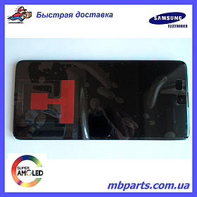 Дисплей з сенсором Samsung A715 Galaxy A71 Black, GH82-22152A, оригінал!