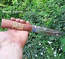 Ніж "Тотем" фінка Пуууко — кований фінський ніж Вохота/Смащівка/ Туризм.