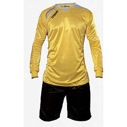 Воротарська форма доросла/форма воротаря великий розмір/форма воротаря з шортами жовто-чорний XL/форма голкіпера