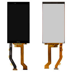 Дисплей для HTC One E9 Plus (A55), модуль у зборі (екран і сенсор), чорний, оригінал