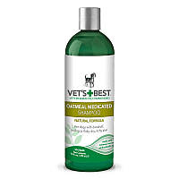 VET'S BEST Ветс Бест Oatmeal Medicated Shampoo Терапевтичний Шампунь від лупи, лущення 470 мл