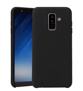 Чохол Silicone Case для Samsung Galaxy J8 2018 J810F чорний (самсунг галаксі джей 8)