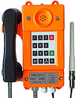 Общепромышленный телефонный аппарат с номеронабирателем для беспроводной связи ТАШ-41П-С