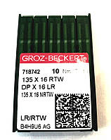 Промышленные швейные иглы для кожи GROZ-BECKERT135х16, DPх16 №90 упаковка 10 шт
