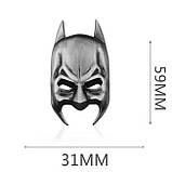 Авто значок Бетмен наклейка batman на машину авто наклейки значки марки машин на кузов бампер скло двері капот крила багажник, фото 3