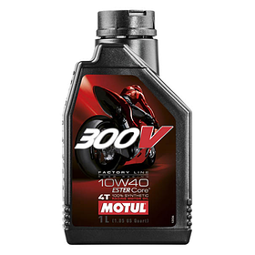 Олива моторна MOTUL 300V 4T 10W40 100% синтетика 1 літр