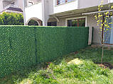 Зелений Рулонний паркан сітка, Альтернатива живій огорожі, фото 4