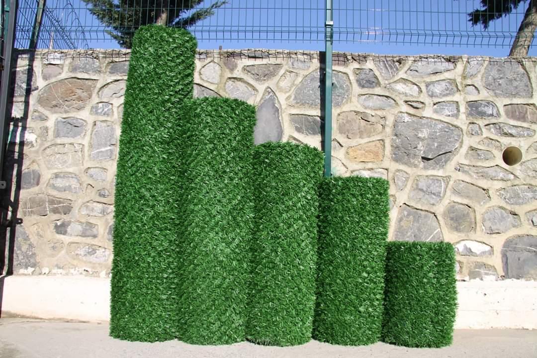 Зеленый Декоративний паркан Сітка (Рулон 10м - Висота 1,5м)