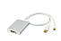 Конвертер Apple MB571Z/A Mini DisplayPort + USB to Dual-Link DVI Adapter converter, фото 5