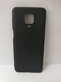 Чохол для Xiaomi Redmi Note 9S, 9 Pro накладка SMTT силіконовий бампер протиударний чорний