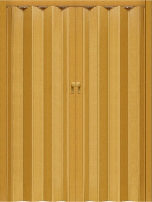 Двери гармошка глухие Дуб тёмный (раздвижные, межкомнатные, для душевых, кладовок) - фото 6 - id-p1209424764