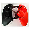 Xbox 360 силіконовий чохол для джойстика (black/red), фото 3