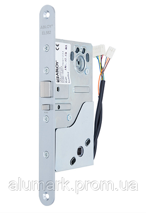 Замок электромеханический ABLOY EL 582 BS50мм FP22 RS UNIV SCAND SOL 12-24V NC / NO EI 8181, фото 2