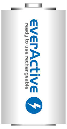 Аккумулятор everActive 2xEVHRL14-5000, С/R14, 5000mAh, LSD Ni-MH, блистер 2шт, фото 2