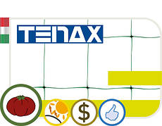 Шпалерна сітка TENAX HORTINET зелена 1,7*500 (170*150), ортонова