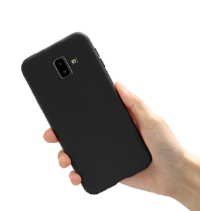 Чохол силіконовий для Samsung Galaxy J6 2018 J600 чорний (самсунг галаксі джей 6)
