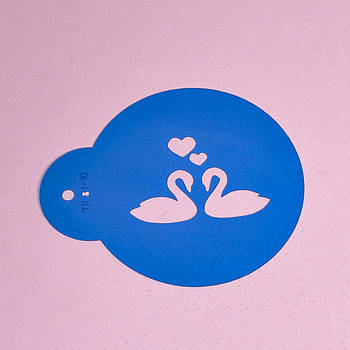 Трафарет Лебеді 10 см