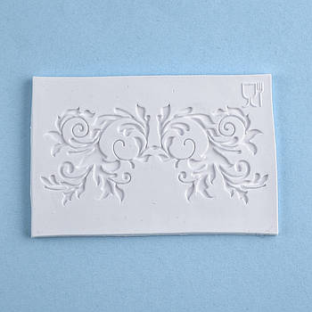 Силіконовий молд Завиток No12 10.4х6.9 см