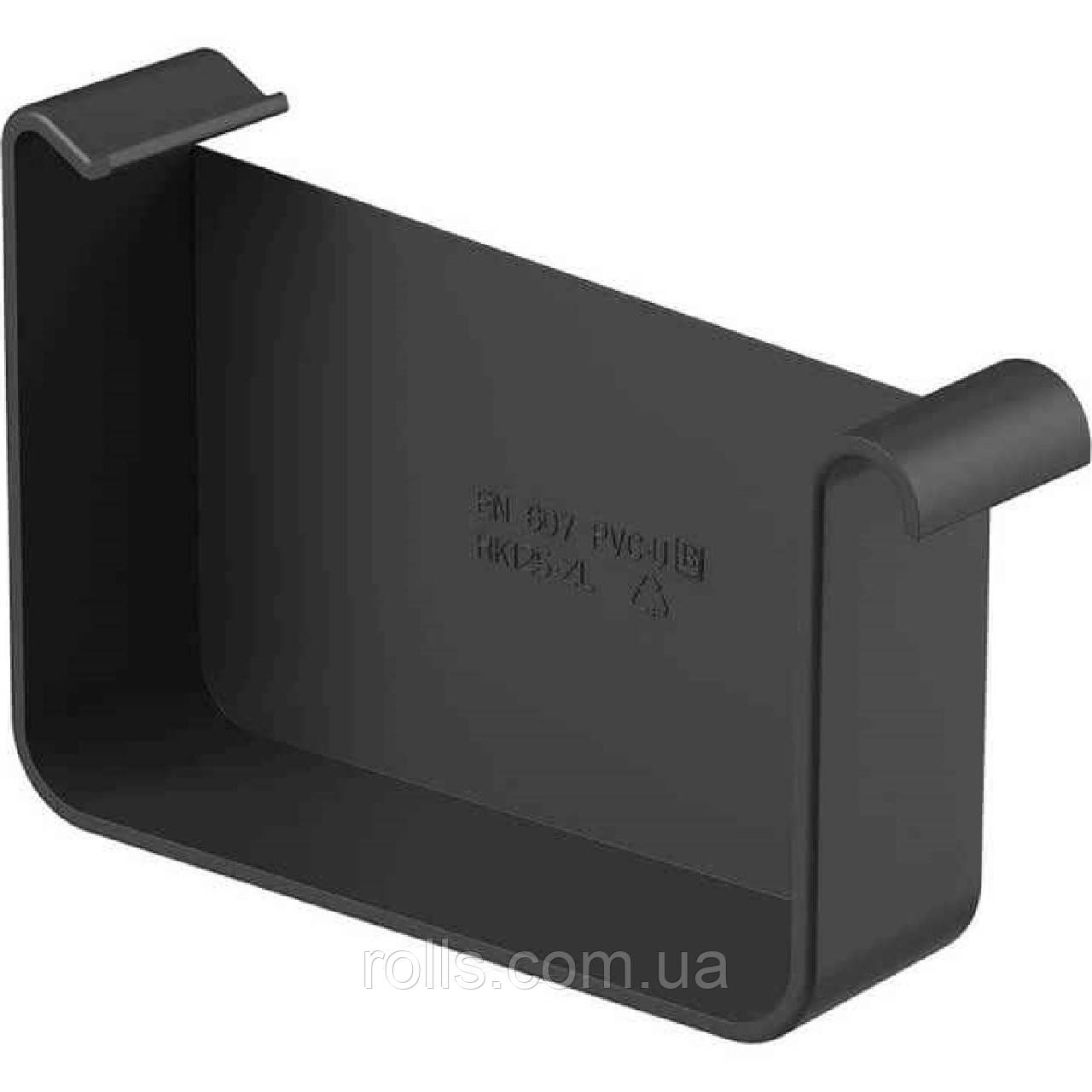 Заглушка жолоба права Galeco STAL² 125/80×80