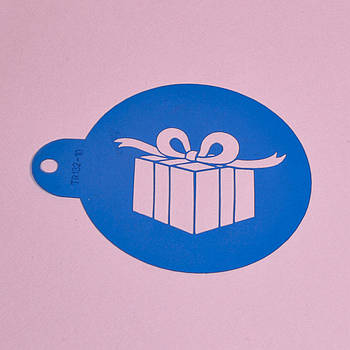 Трафарет Подарунок 10 см