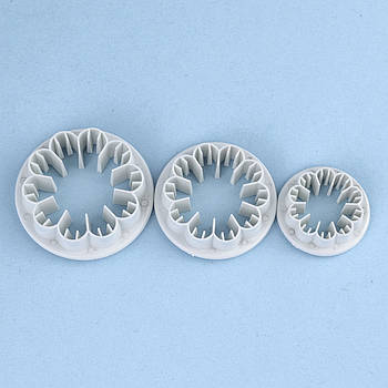 Набір вирубок Гвоздика 3 шт.