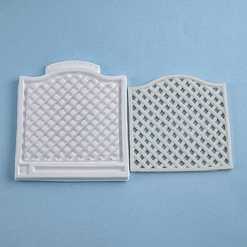 Силіконовий молд Бордюр сітка 10.5х12.0 см