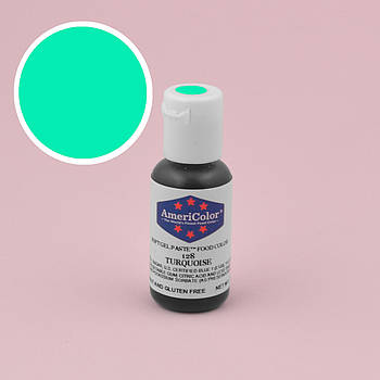 Гелева фарба AmeriColor Бірюзова/Turquoise 21 г