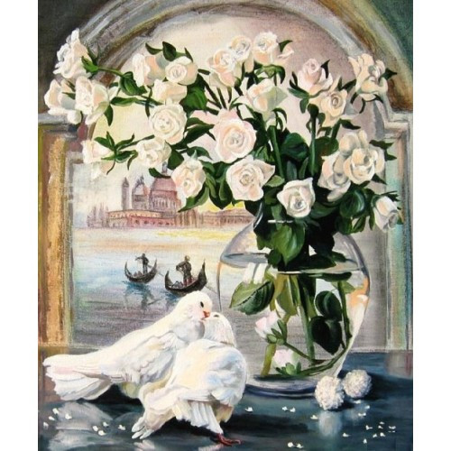 Алмазний живопис Вісники любові My-Art TN646 (40 x 50 см) на підрамнику