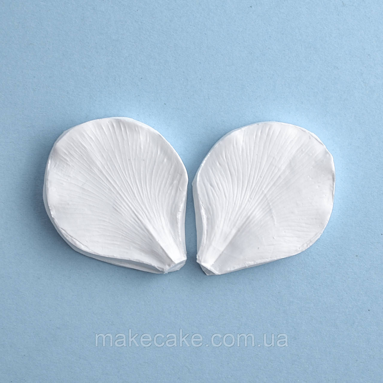 Силіконовий вайнер Пелюсток бородатого ірису 4.4х5.5 см, фото 1