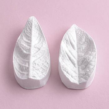 Силіконовий вайнер Лист універсальний No17 3.5х6.5 см