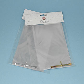 Паковання для пряників із зав'язками 15х20 см 50 шт.