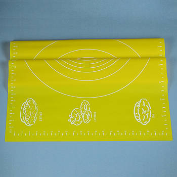 Силіконовий килимок із розміткою для тіста та мастики 37х47 см