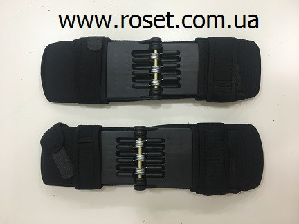 Підсилювач фіксатор колінного суглобу Powerknee Nasus Sports Pro 2 шт (під коліна) - фото 4 - id-p1209472320