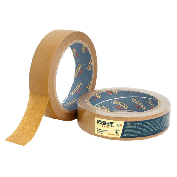 CRAFT TAPE 110°С - 25мм х 25м - високотемпературна автомалярська стрічка