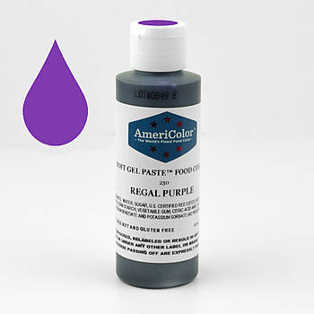 Гелева фарба AmeriColor Королівський фіолетовий/Regal Purple 128 г