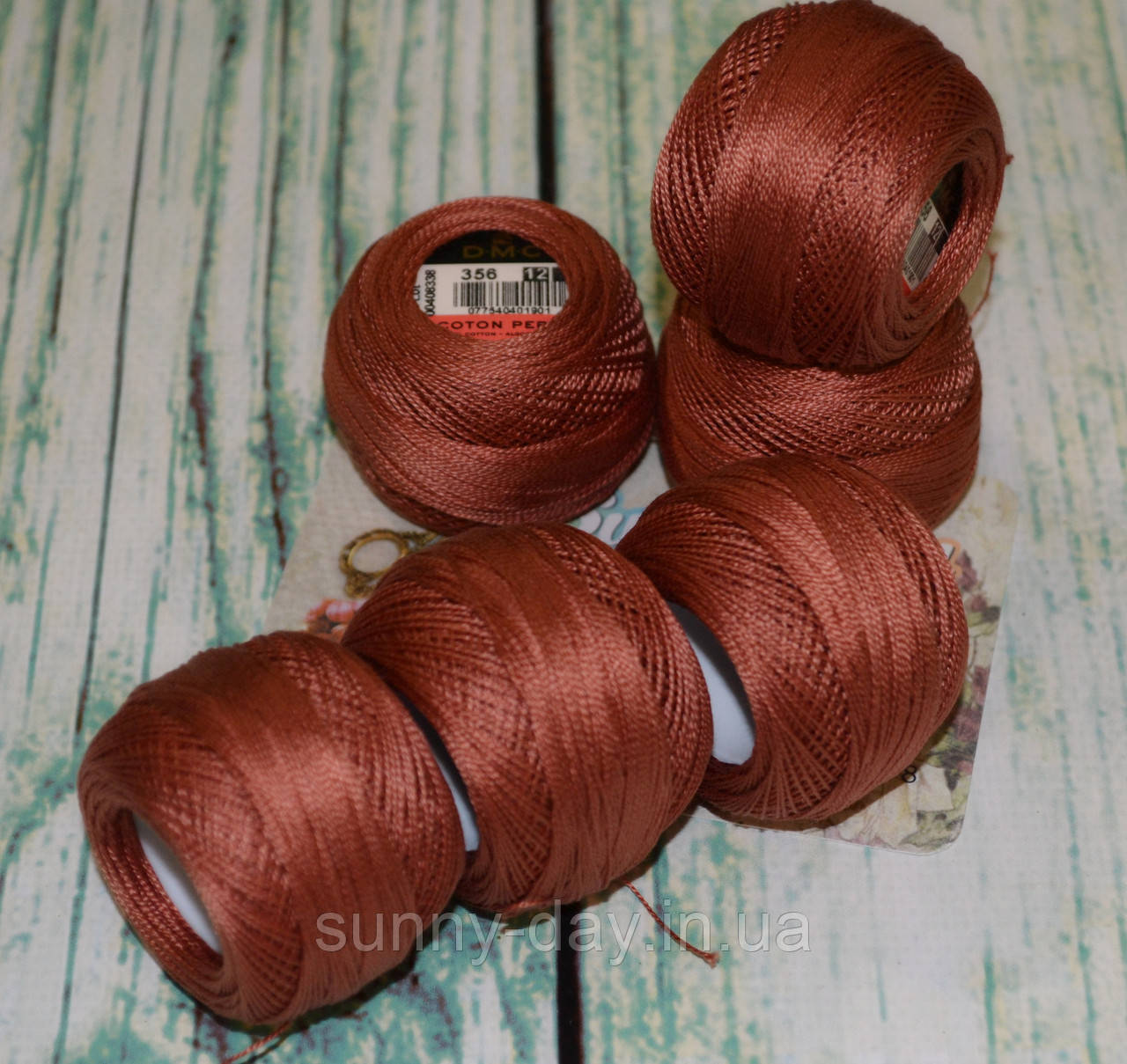 Муліне DMC Pearl No12, колір 356, фото 1