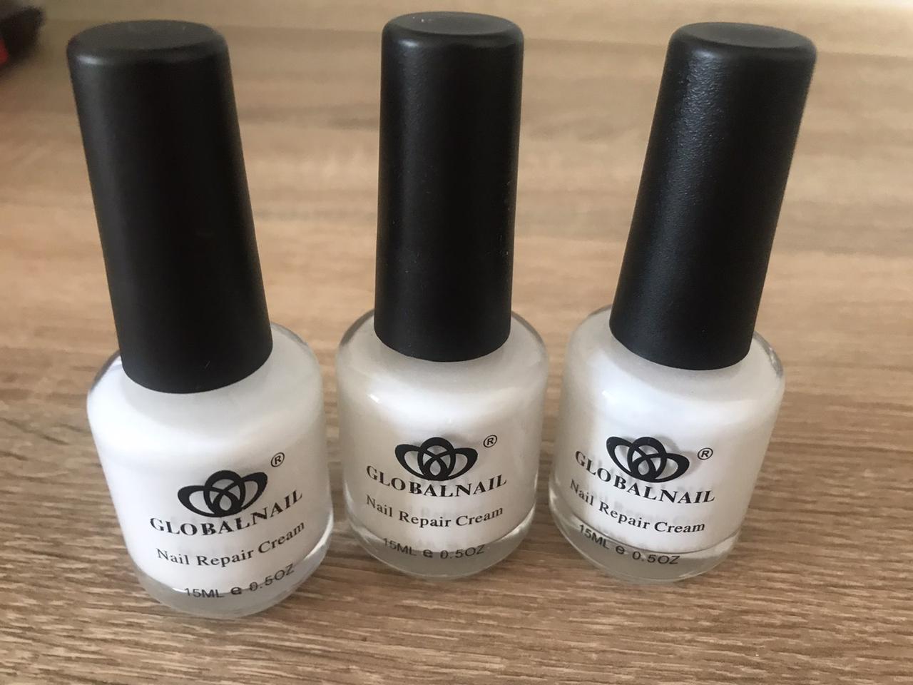 Рідка стрічка для манікюру (захист), біла, Global nail